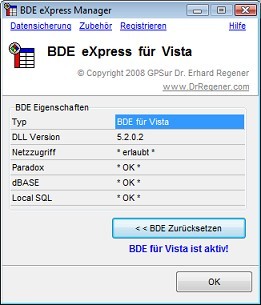 borland database engine 5.0